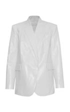 Aleksandre Akhalkatsishvili Double Collar Vinyl Blazer