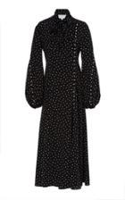 Noon By Noor Dover Polka-dot Georgette Dress