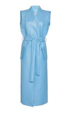 Moda Operandi Matriel Faux Leather Long Vest