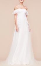 Georges Hobeika Bridal Straight Off The Shoulder Gown