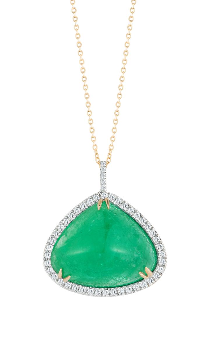 Mateo X Muzo 14k Gold Emerald Necklace