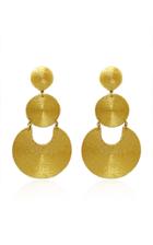 Rebecca De Ravenel La Tropezienne Silk-cord Clip Earrings