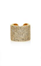 Sheryl Lowe 14k Yellow Gold Cuff Ring