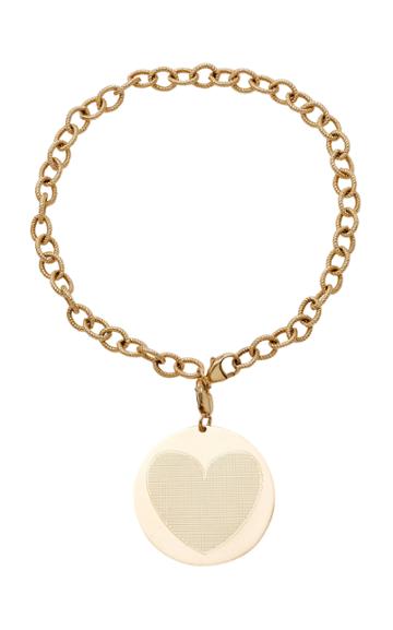 Emily & Ashley Heart Engraved Charm Bracelet