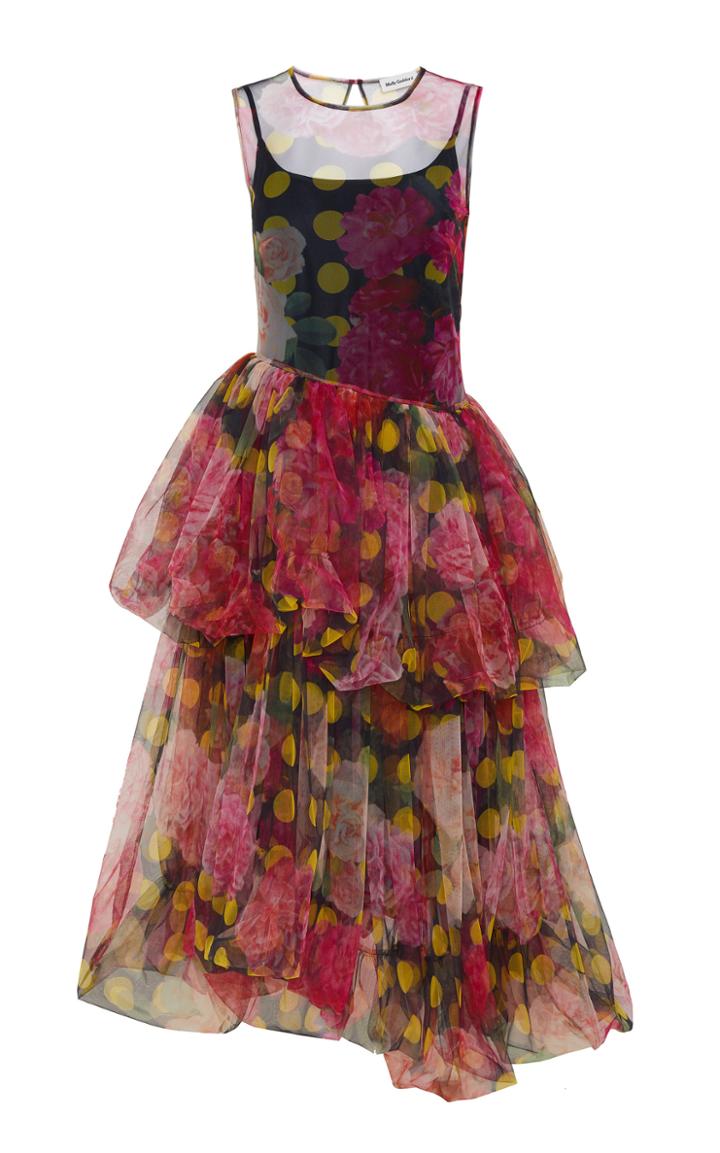 Moda Operandi Molly Goddard Kelman Tiered Tulle Dress
