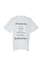 Proenza Schouler Pswl Care Instructions Logo T-shirt