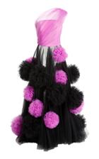 Moda Operandi Christian Siriano One-shoulder Pom Detail Gown