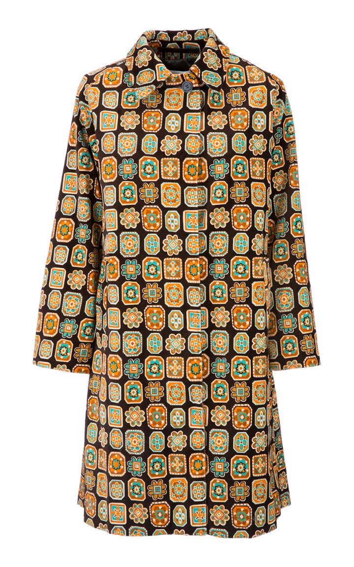 La Doublej Velvet Loden Coat