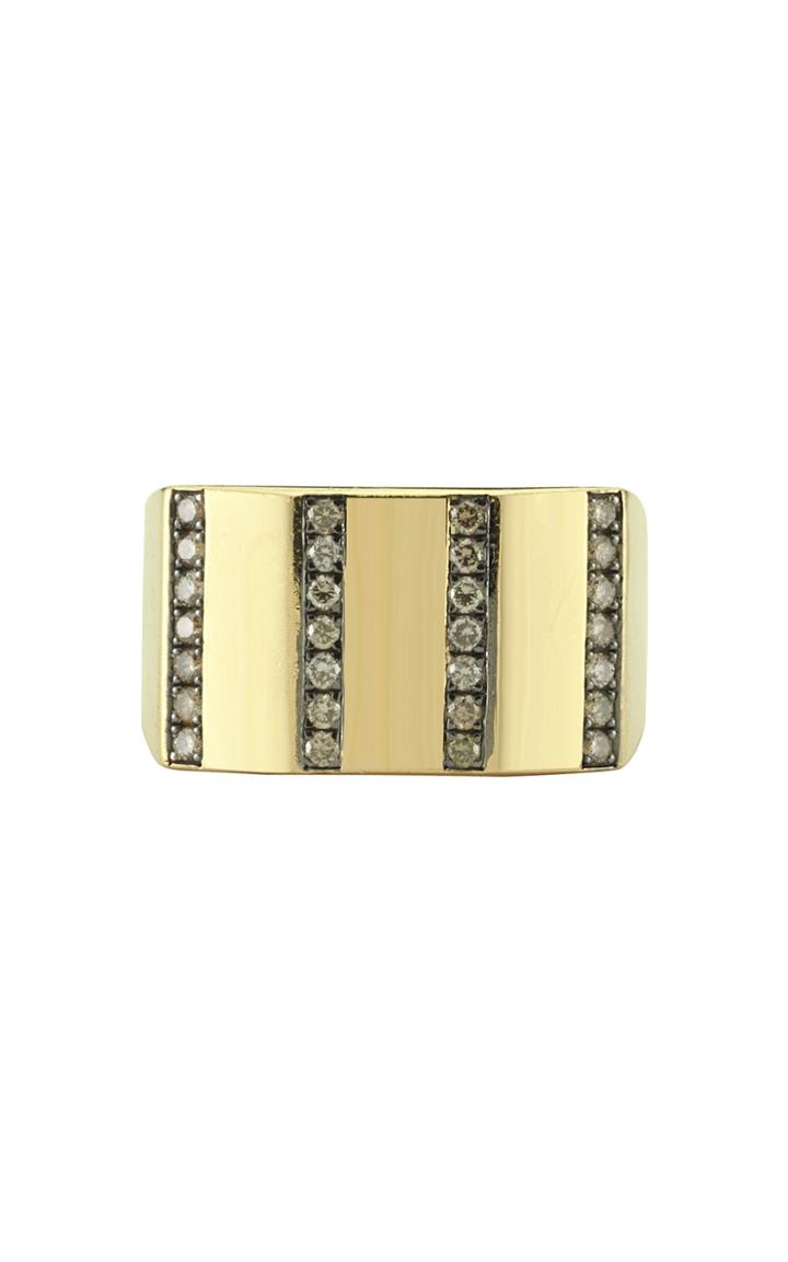 Charms Company La Vie 14k Yellow-gold And Diamond Ring