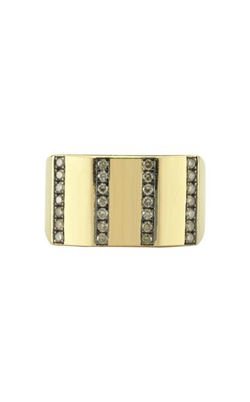 Charms Company La Vie 14k Yellow-gold And Diamond Ring
