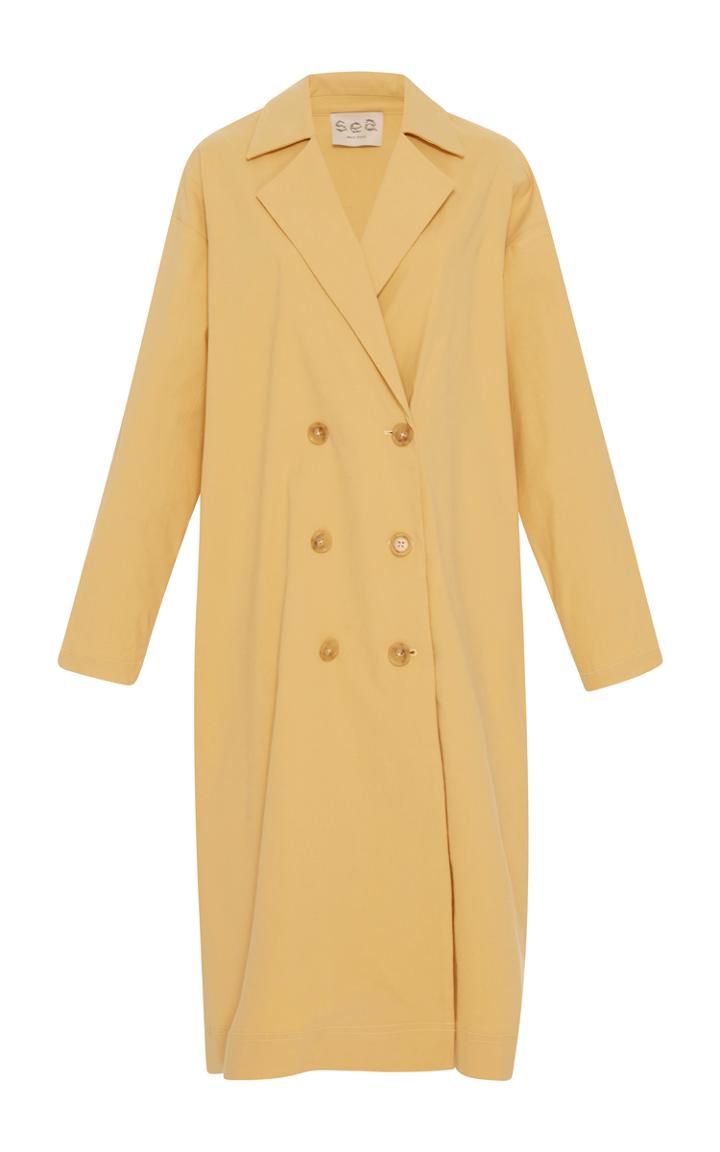 Sea Relaxed Trench Coat