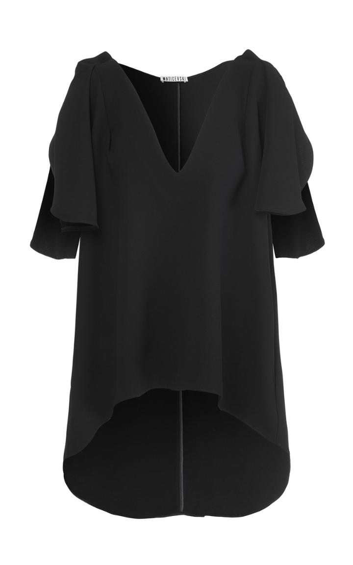 Moda Operandi Maticevski Loyal Crepe Top Size: 12
