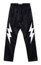 Just Don Tearaway Printed Cotton-blend Satin Track Pants
