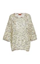 Missoni Drop Shoulder Crochet-knit Top