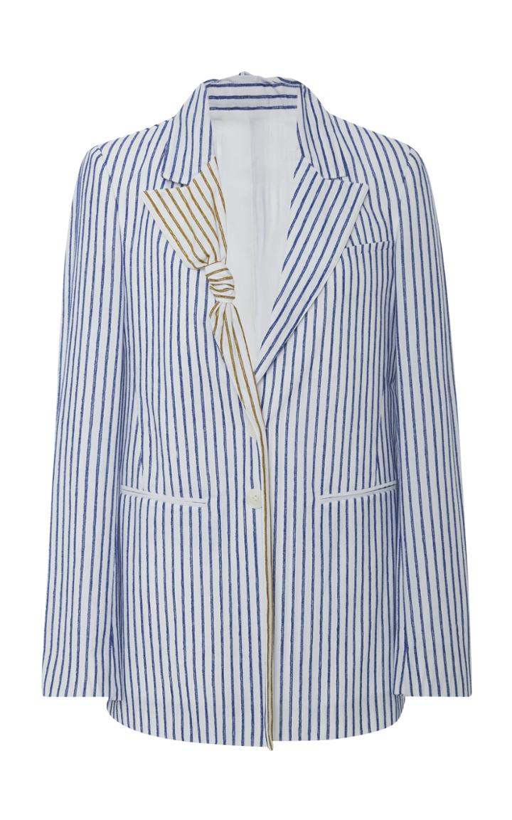By Any Other Name Bow Tie Blazer