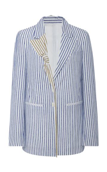 By Any Other Name Bow Tie Blazer