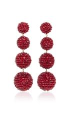 Rebecca De Ravenel M'o Exclusive Classic Ruby Slippers Earrings