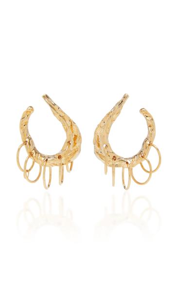Alican Icoz X Attico Only Bronze Organic Earrings