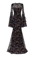 Alex Perry Alex Painted French Lace Gown