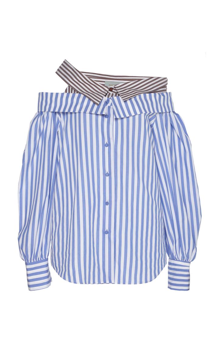 Moda Operandi Silvia Tcherassi Aida Striped Cotton Top Size: S