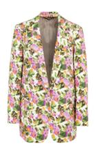 Moda Operandi Blaz Milano Mabelle Printed Single-breasted Blazer Size: 0