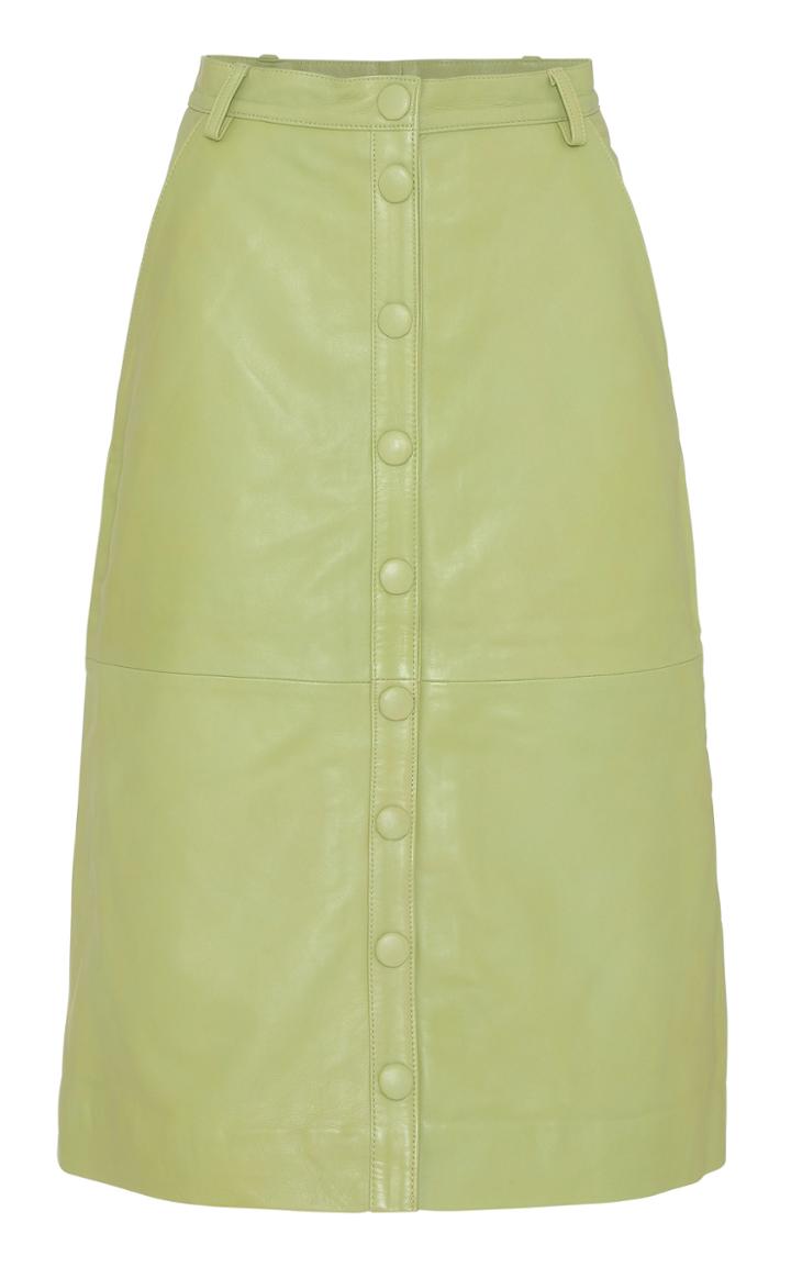 Moda Operandi Remain Bellis Leather Skirt Size: 36