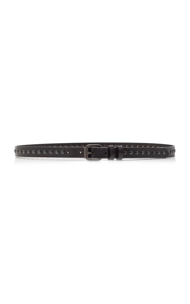 Philosophy Di Lorenzo Serafini Studded Skinny Leather Belt