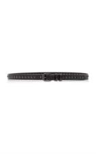 Philosophy Di Lorenzo Serafini Studded Skinny Leather Belt