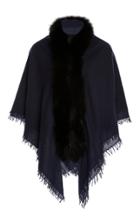 Nili Lotan Neriah Fur Trimmed Scarf