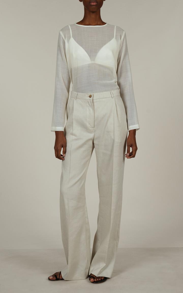 Moda Operandi La Collection Cybele Crepe Silk Top