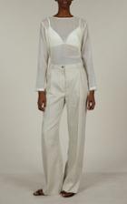 Moda Operandi La Collection Cybele Crepe Silk Top