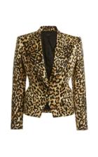 Moda Operandi Tom Ford New Olympia Leopard-print Cotton-blend Jacket