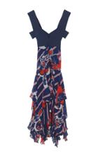 Moda Operandi By Malene Birger Keke Printed Chiffon Dress Size: 32