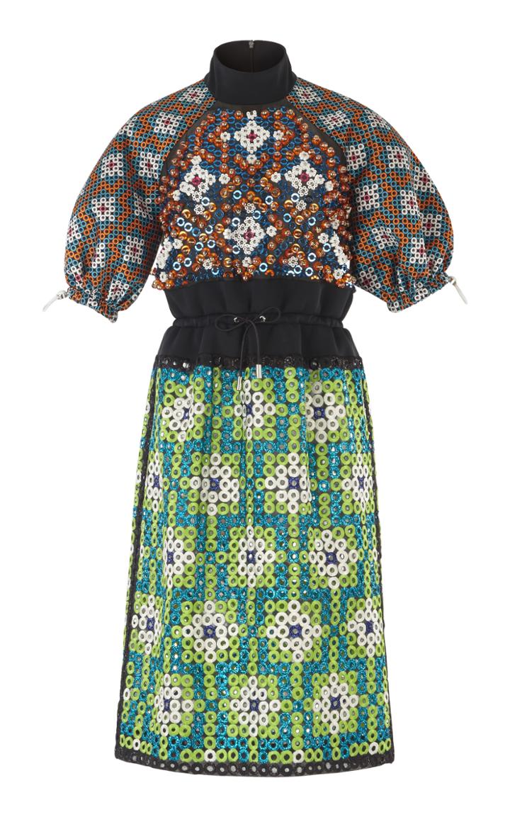 Mary Katrantzou Kunal Embroidered Dress