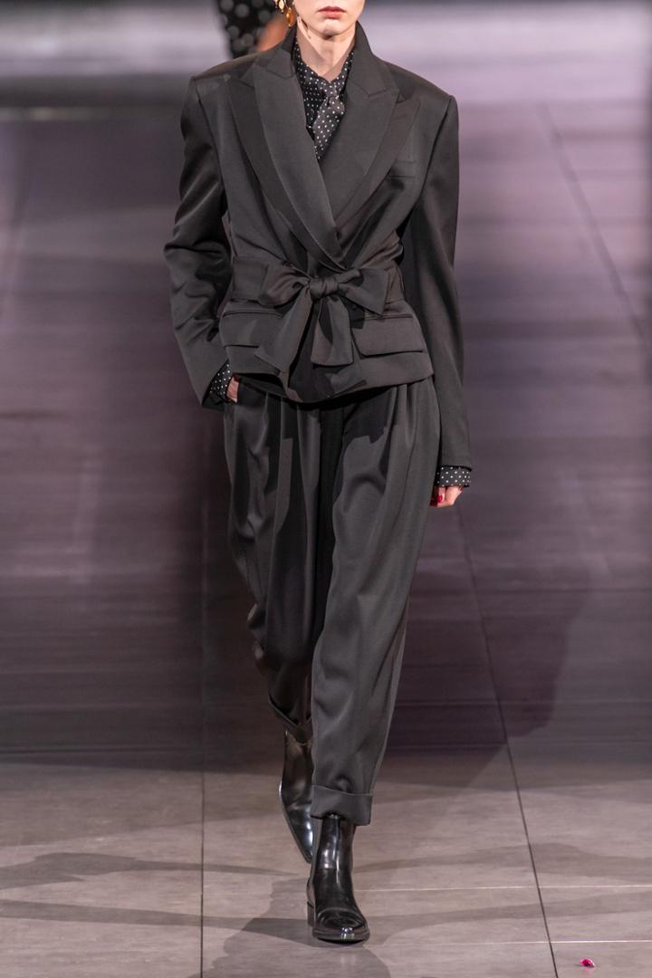 Moda Operandi Dolce & Gabbana Bow-embellished Cady Blazer