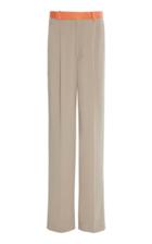 Moda Operandi Haider Ackermann Stripe-detailed Straight-leg Cady Pants Size: 36
