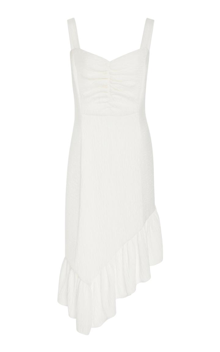Josie Natori Asymmetrical Hem Dress