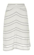 Proenza Schouler Gathered Striped Skirt