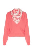 Cdric Charlier Scarf-neck Cotton Sweater