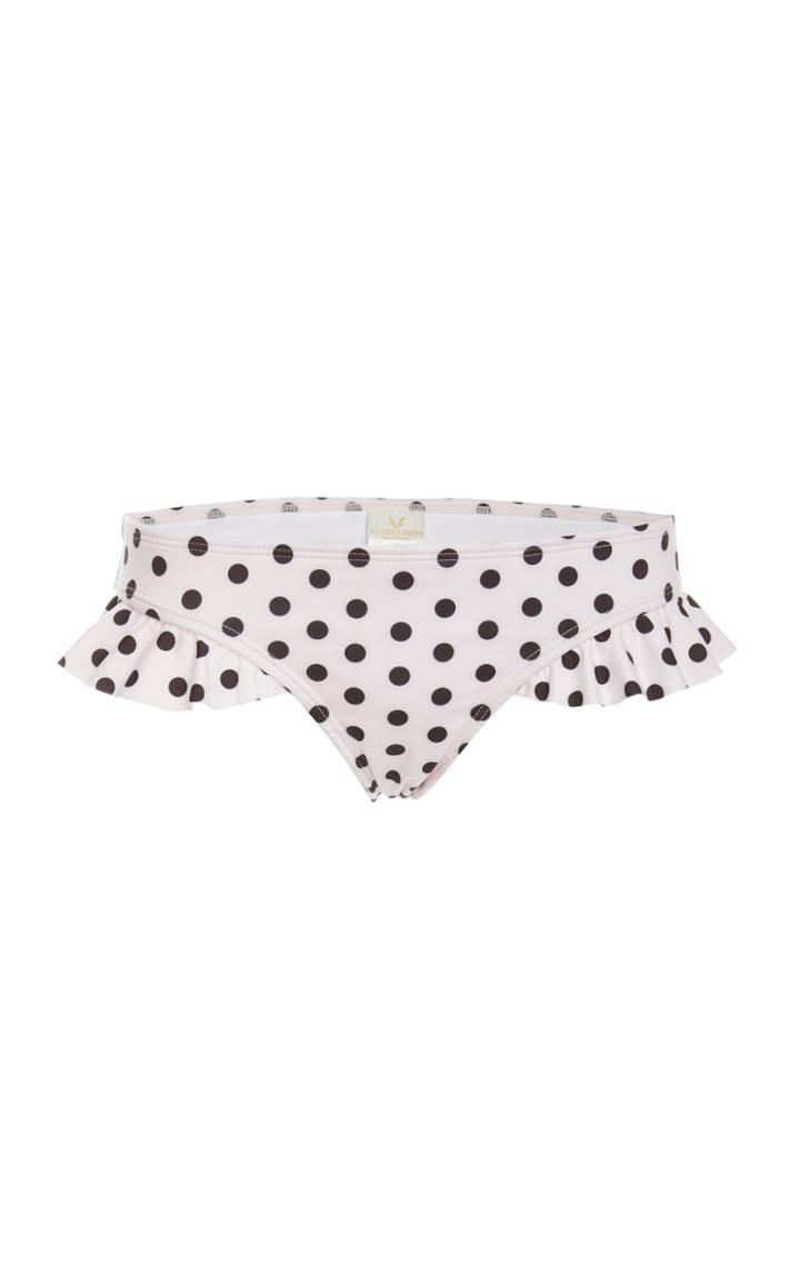 Verde Limon Mariel Ruffled Bikini Bottoms