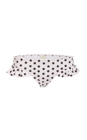 Verde Limon Mariel Ruffled Bikini Bottoms