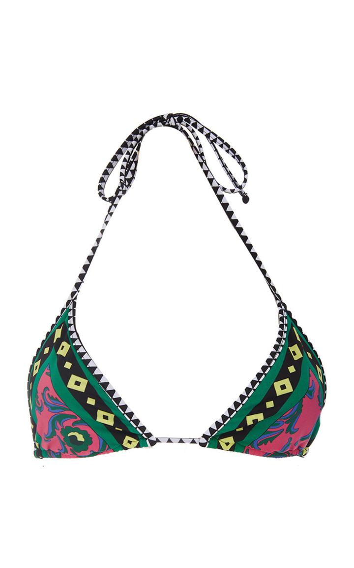 Moda Operandi La Doublej Triangle Bikini Top