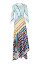 Peter Pilotto Striped Jersey Midi Dress