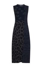 Salvatore Ferragamo Sleeveless Animal Print Dress
