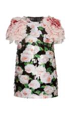 Dolce & Gabbana Floral Fringe Mini Dress