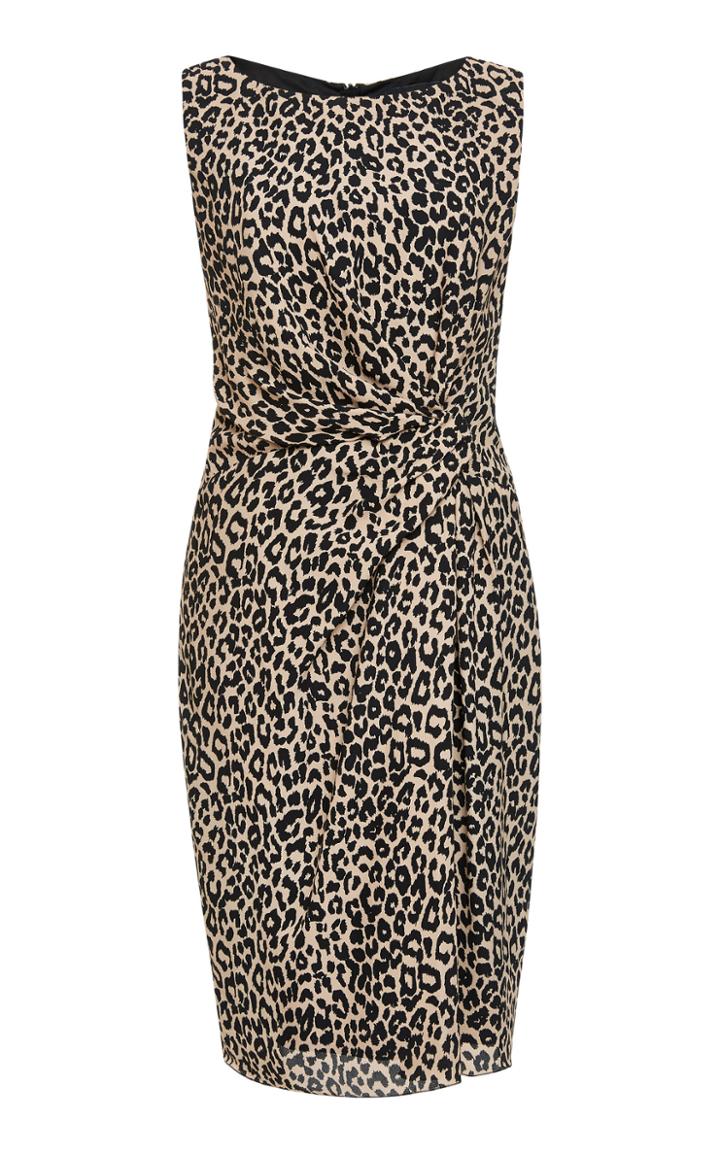 Paule Ka Leopard Print Dress