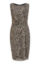 Paule Ka Leopard Print Dress