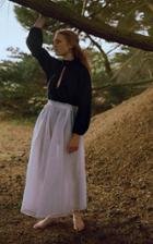Moda Operandi White Story Nathalie Keyhole Silk Top