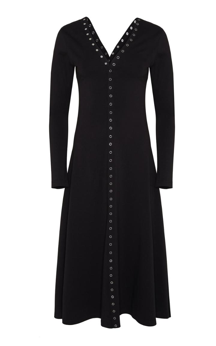 Moda Operandi Molly Goddard Roberta Cotton-blend Snap-front Dress