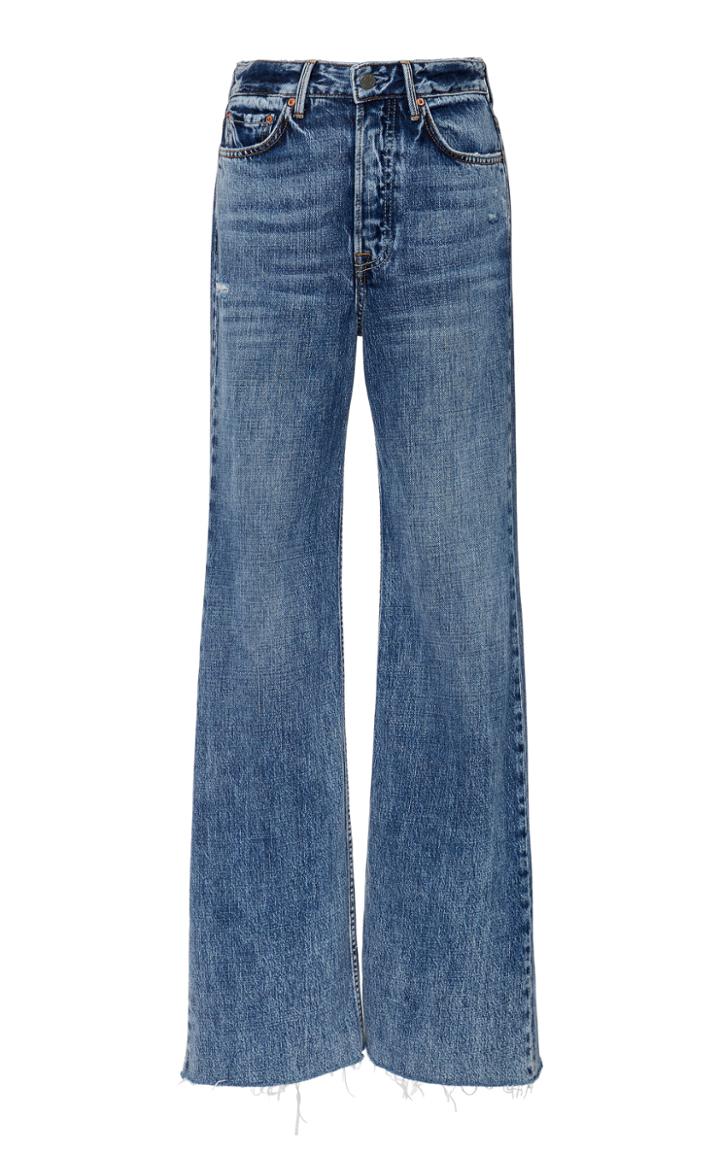 Grlfrnd Denim Carla Rigid High-rise Wide-leg Jeans
